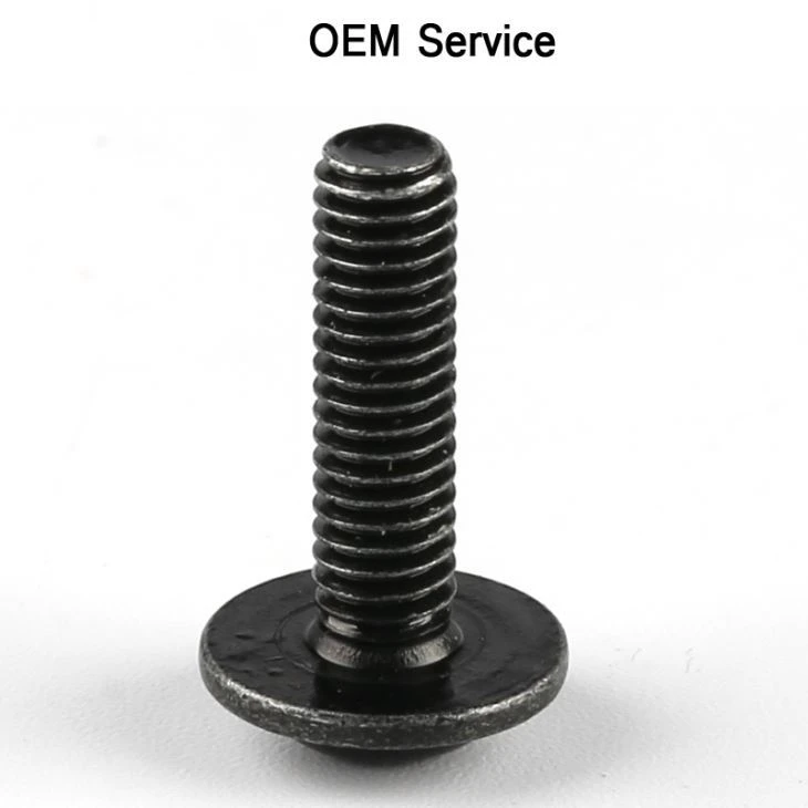 Metal screw washer combination