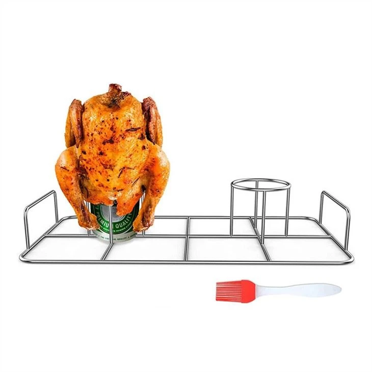 Paslanmaz Çelik Barbekü Tavuk Izgara Izgaraları